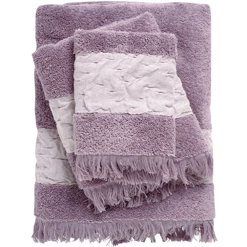Πετσέτες Μπάνιου Σετ 3τμχ Das Home Daily 0744 Lilac