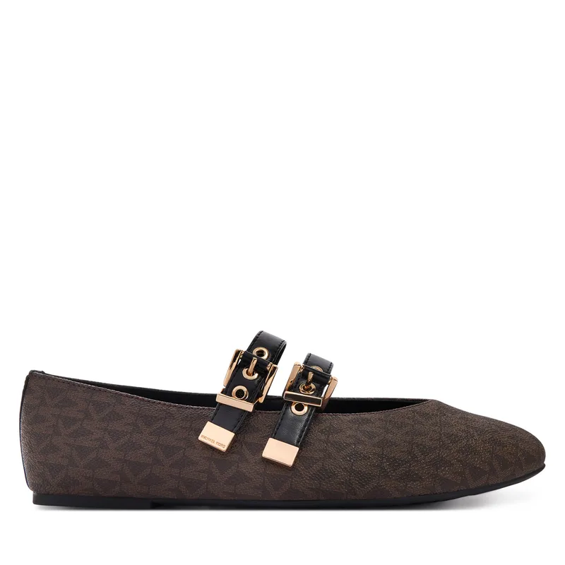 Μπαλαρίνες MICHAEL Michael Kors Rowen Flex Ballet 40R6RWFP1B Καφέ