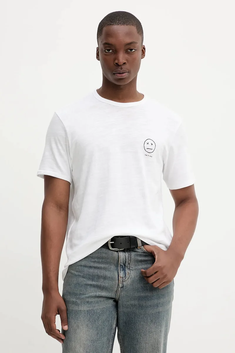 Rag & Bone t-shirt ανδρικός βαμβακερός