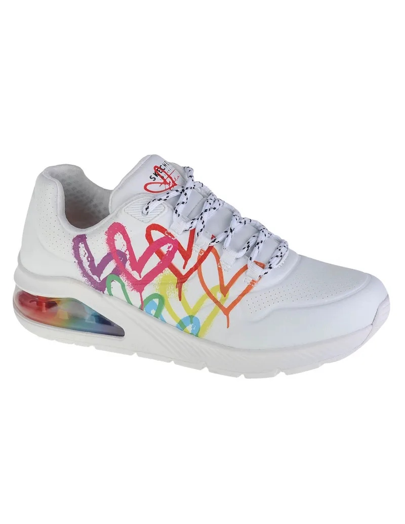 Skechers Uno 2 Γυναικεία Sneakers Λευκά 155521-WHT