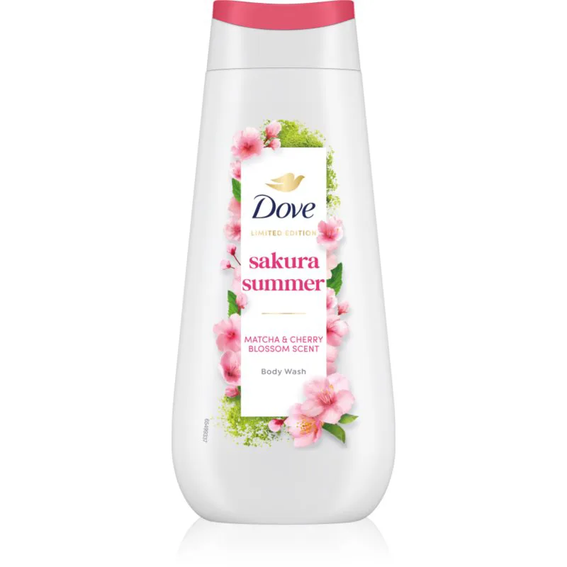 Dove Sakura Bloom Summer τζελ για ντους περιορισμένη έκδοση 225 ml