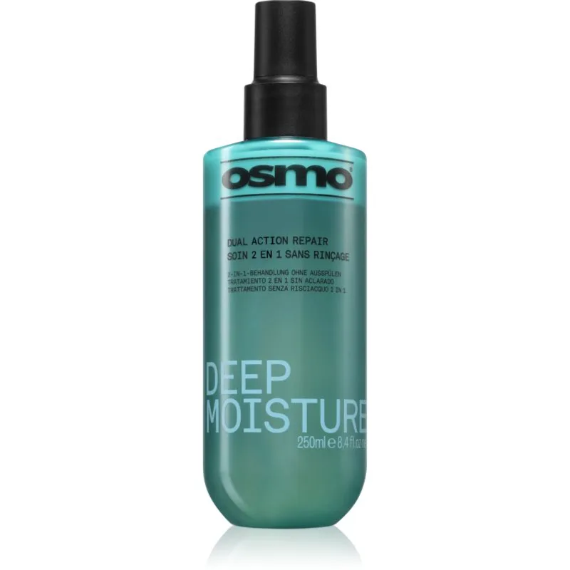 Osmo Deep Moisture Dual Action Repair φροντίδα χωρίς ξέβγαλμα για τα μαλλιά 250 ml