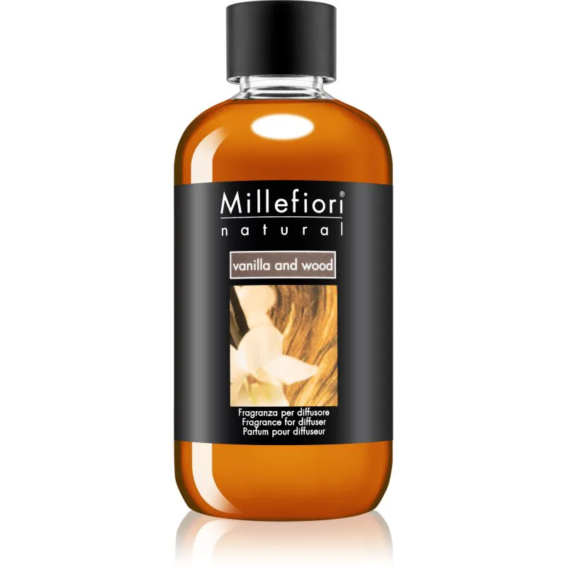 Millefiori Milano Vanilla & Wood ανταλλακτικό για διαχυτές αρώματος 250 ml