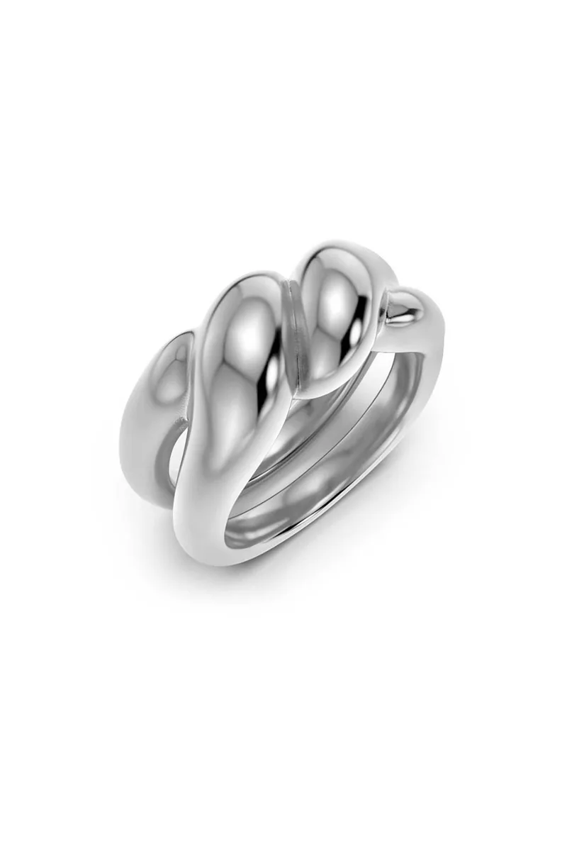 EDBLAD γυναικείο δαχτυλίδι "Twist Steel M" - 127942-M