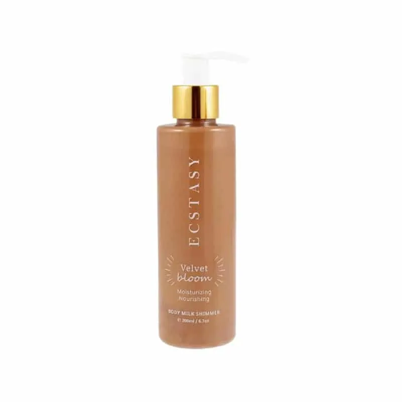 Ecstasy Velvet Bloom Shimmer Body Milk 200ml