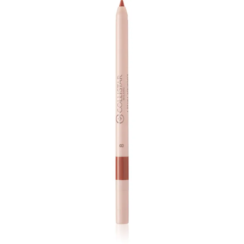 Collistar Twist Design Lip Pencil Κρεμώδες λάινερ χειλιών απόχρωση 8 - Ροζ Cameo 0.4 γρ