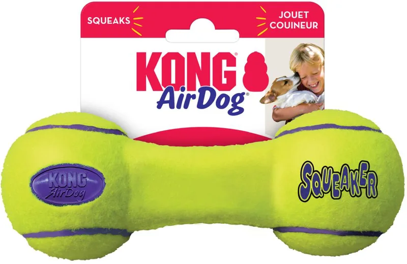 ΠΑΙΧΝΙΔΙ KONG SQUEAKAIR BONE DUMBELL (M)