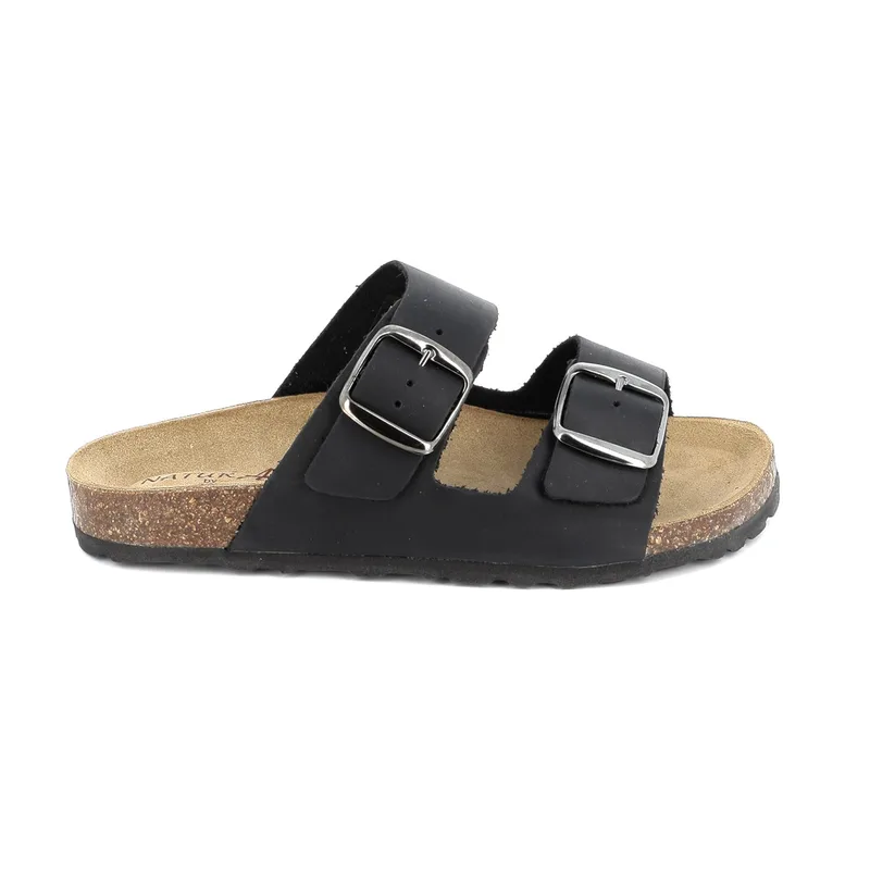 Γυναικεία Comfort Παντόφλα Natur A.B. Χρώματος Μαύρο 580-25013-19.1