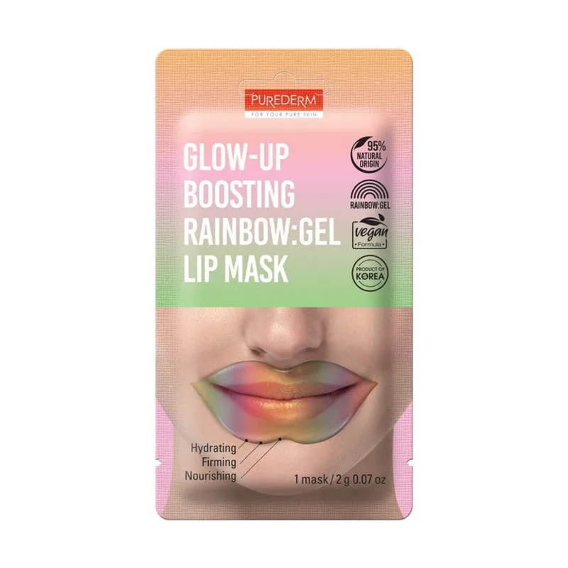 Purederm Glow-up Boosting Rainbow - Lip Mask 2 gr