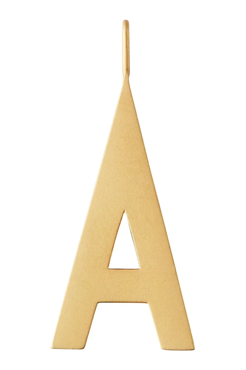 Ασημένιο κολιέ Design Letters