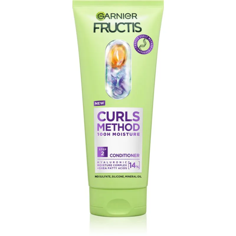 Garnier Fructis Curls Method ενυδατικό μαλακτικό για σπαστά και σγουρά μαλλιά 200 ml