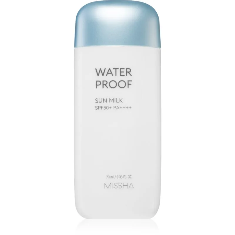Missha All Around Safe Block Waterproof Sun Milk αδιάβροχο αντηλιακό γάλα SPF 50+ 70 ml