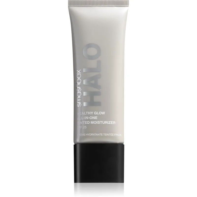Smashbox Halo Healthy Glow All-in-One Tinted Moisturizer SPF 25 ενυδατική κρέμα με χρώμα και αποτέλεσμα λάμψης SPF 25 απόχρωση Light Olive 40 ml