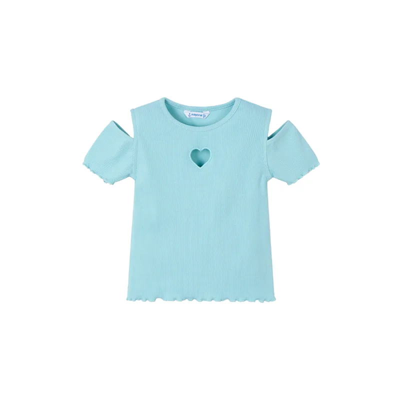 Mayoral T-Shirt 3005 Πράσινο Slim Fit