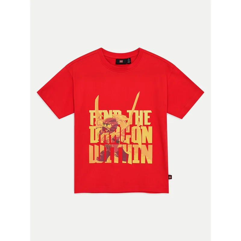 LEGO T-Shirt Ninjago 12011416 Κόκκινο Regular Fit