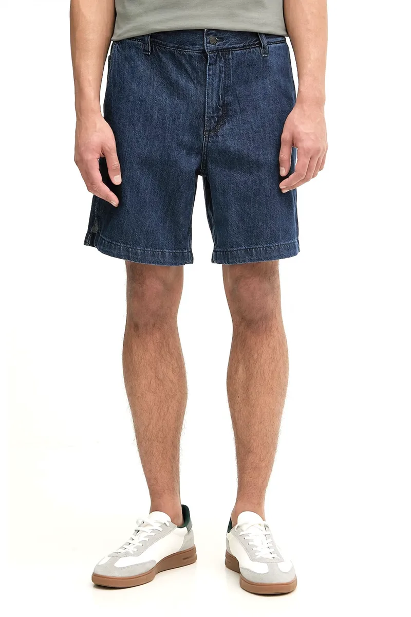BOSS CASUAL ΒΕΡΜΟΥΔΑ SANDREW-SHORTS-2-BO ΜΠΛΕ