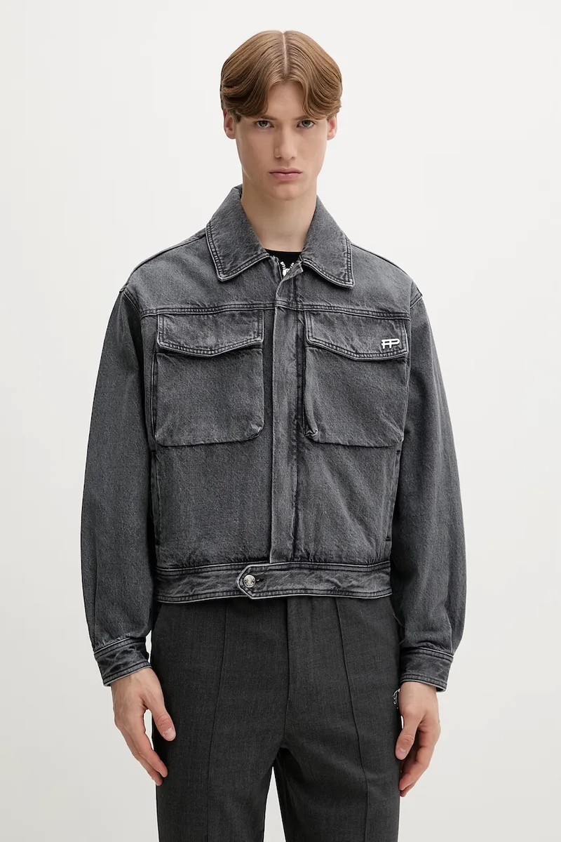 Filling Pieces τζιν μπουφάν ανδρικό ντένιμ Denim Washed