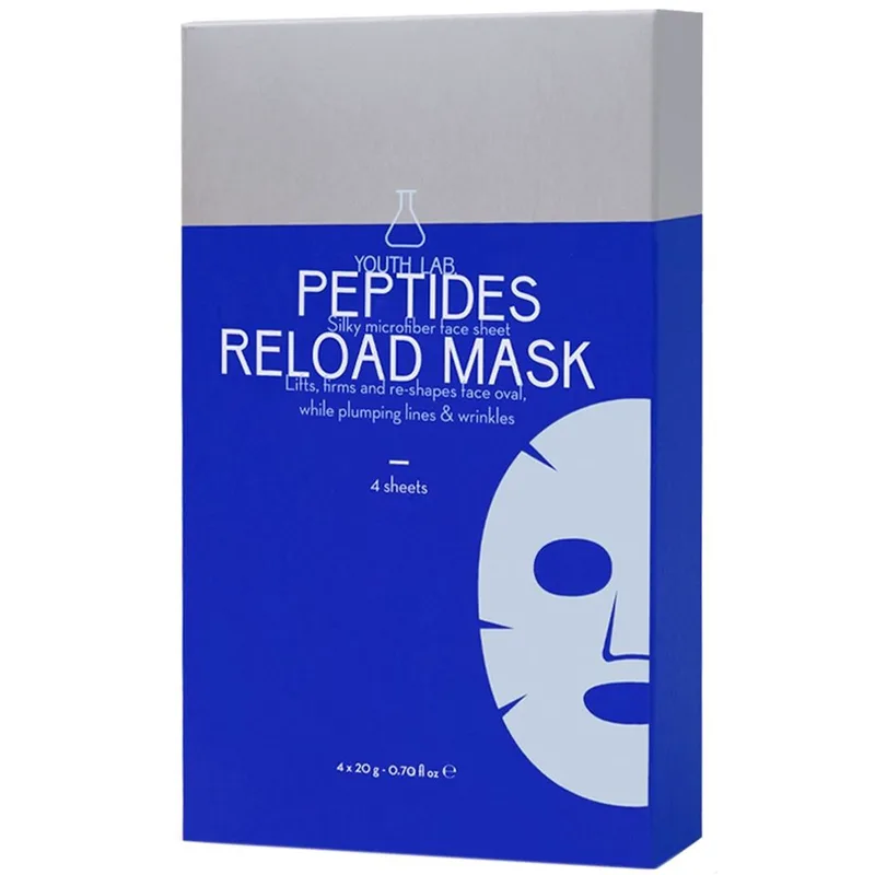 Youth Lab Peptides Reload Mask Υφασμάτινη Μάσκα Προσώπου με Πεπτίδια, για Πλήρη Αναδόμηση της Ώριμης Επιδερμίδας 4x20g