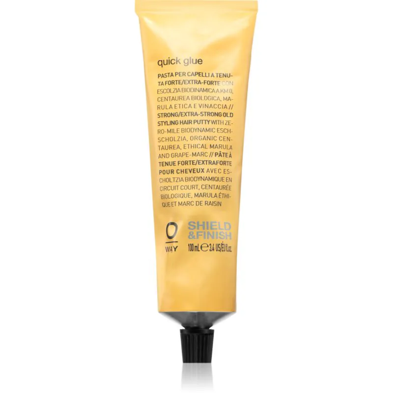 Oway Shield & Finish Quick Glue στάιλινγκ πάστα για τα μαλλιά 100 ml