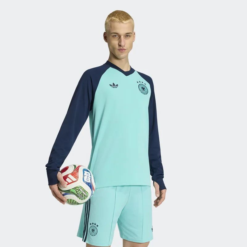 adidas Εθνική Γερμανίας 2026 Away Pre-Match Warm Ανδρική Μπλούζα με Μακρύ Μανίκι (9000277352_72680)