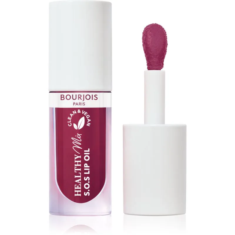 Bourjois Healthy Mix S.O.S Lip Oil Έλαιο για τα χείλη με ενυδατικό αποτέλεσμα απόχρωση 09 Berry Delight 4.5 γρ