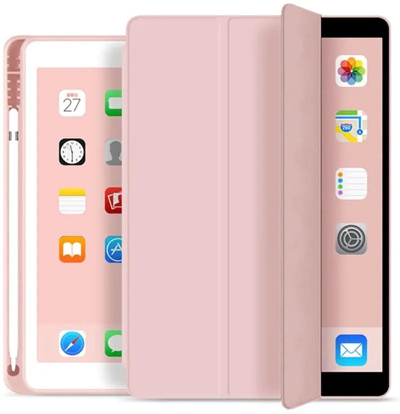 Tech-Protect SC Pen Smartcase Θήκη με Υποδοχή Apple Pencil - Apple iPad Air 8 2026 11" / Air 7 2025 11" / Air 6 2024 11" / Air 5 2022 10.9" / Air 4 2020 10.9" - Ροζ (9589046918650)