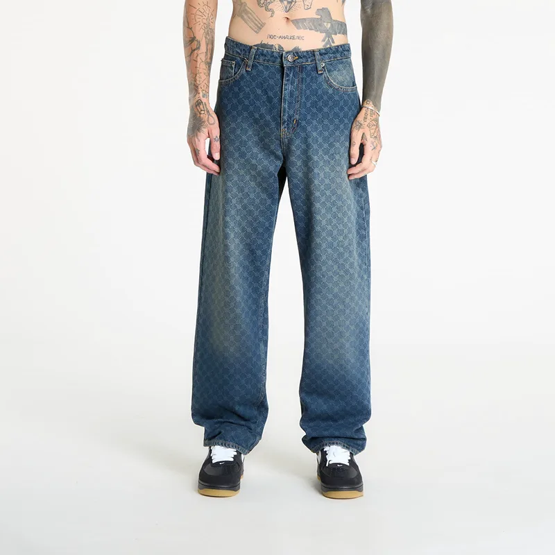 Τζιν Daily Paper Amba Monogram Jeans Sand Blue XS