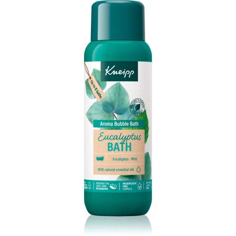 Kneipp Eucalyptus Bath χαλαρωτικός αφρός μπάνιου 400 ml
