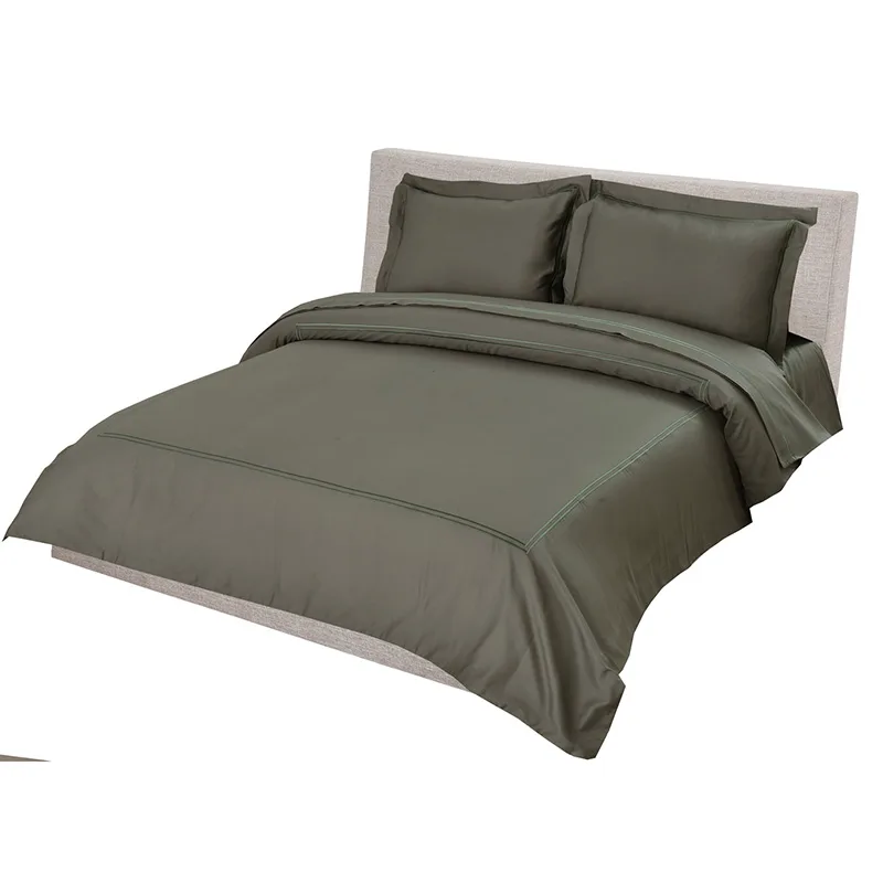 Σεντόνια King Size (Σετ) 270X270 Anna Riska Classico Πράσινο Χωρίς Λάστιχο (270x270)