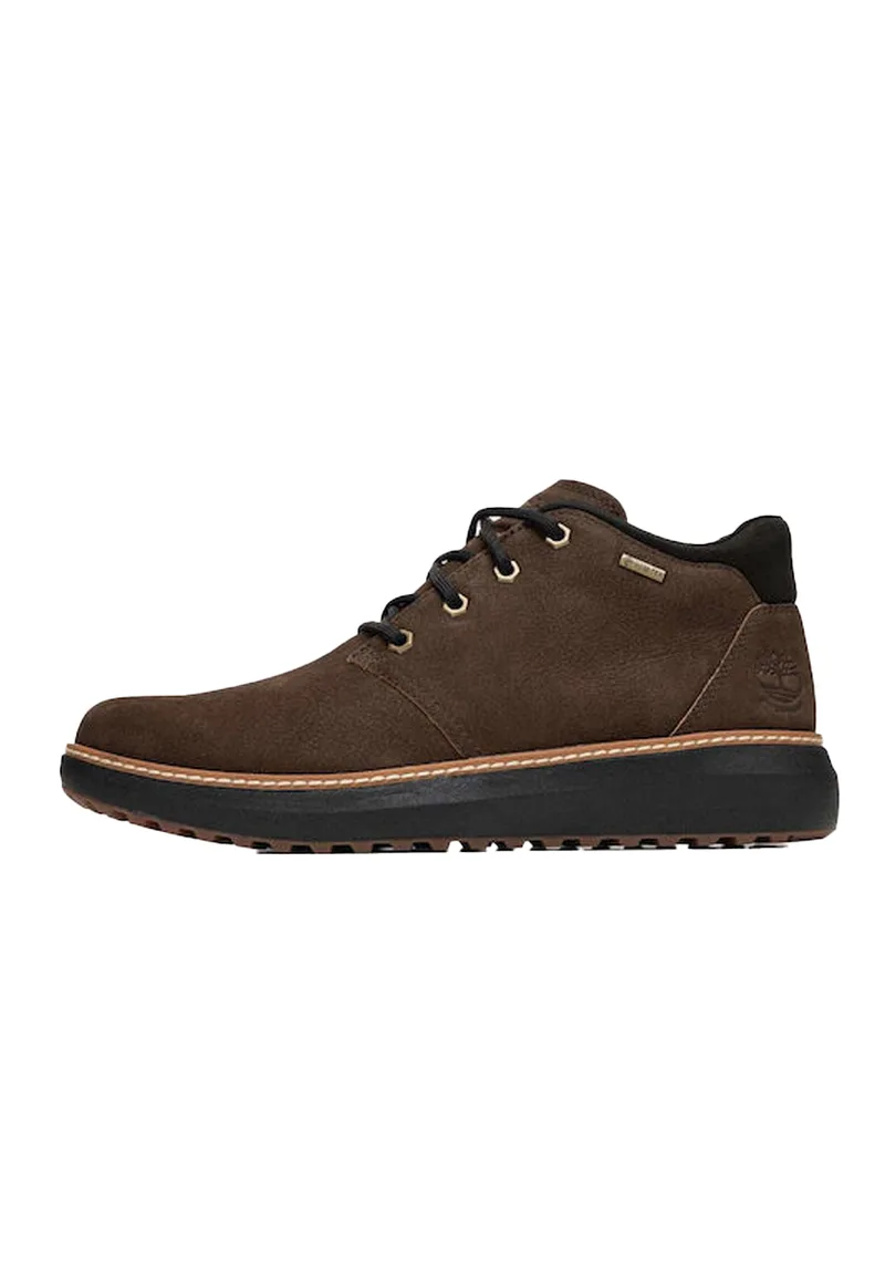 ΑΝΔΡΙΚΟ ΠΑΠΟΥΤΣΙ TIMBERLAND HUDSON ROAD MID LACE UP GTX CHUKKA BOOT ΣΚΟΥΡΟ ΚΑΦΕ