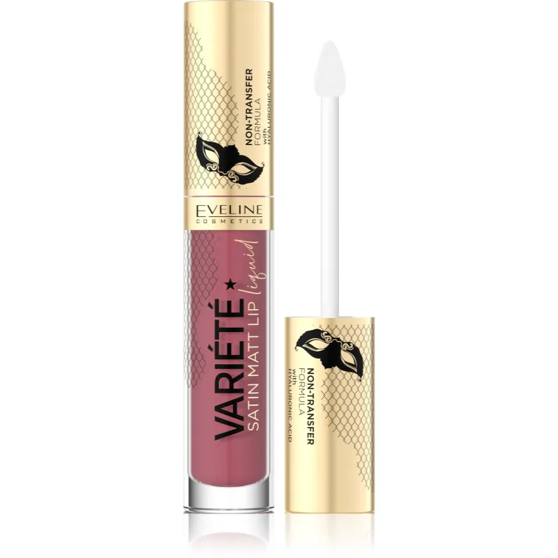 Eveline Cosmetics Variété Υγρό ματ κραγιόν απόχρωση 03 Berry Shake 4,5 ml