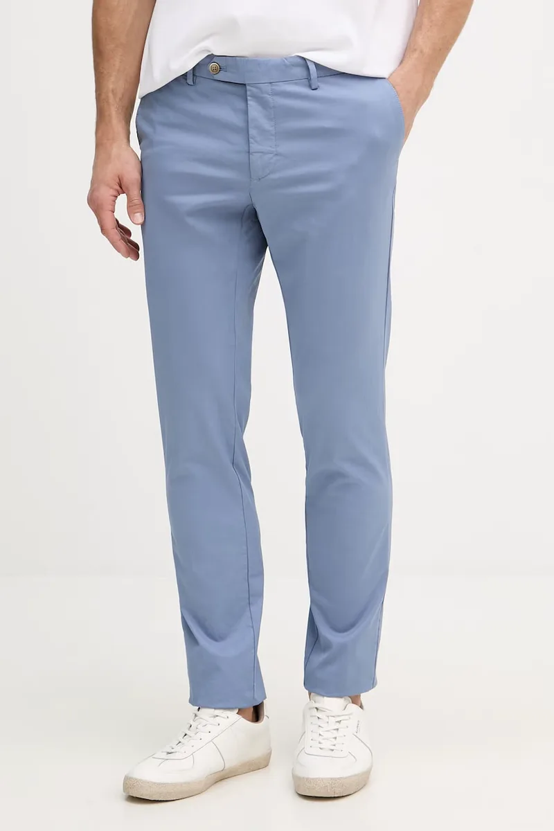 Hackett London παντελόνι slim fit ανδρικό βαμβακερό με ελαστάν