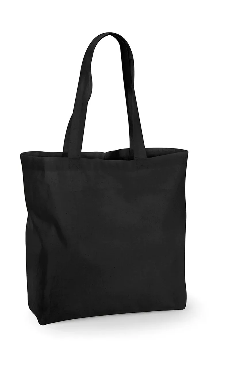 Τσάντα Tote Maxi W925 Westford Mill από Ανακυκλωμένο Βαμβάκι Black