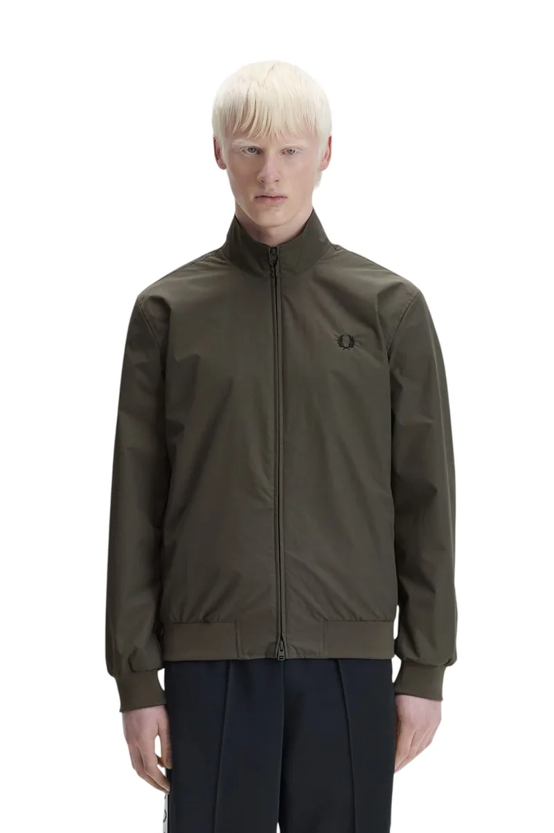 Fred Perry Ανδρικό Μπουφάν Brentham Jacket J2660-U70 Field Green / Black