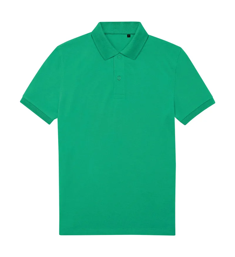 Ανδρική Μπλούζα Polo PU428 B & C White Pop Green