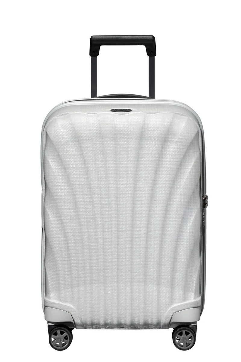 Βαλίτσα 4 ρόδες C-LITE ΛΕΥΚΟ ΠΑΓΟΥ Size 55EXP