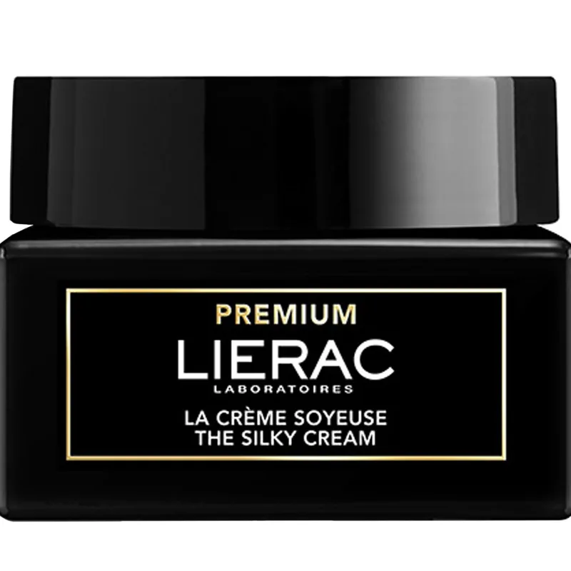 Lierac Premium La Creme Soyeuse Κρέμα Προσώπου Ολικής Αντιγήρανσης για Κανονικές - Μικτές Επιδερμίδες με Πουδρένιο Φινίρισμα 50ml