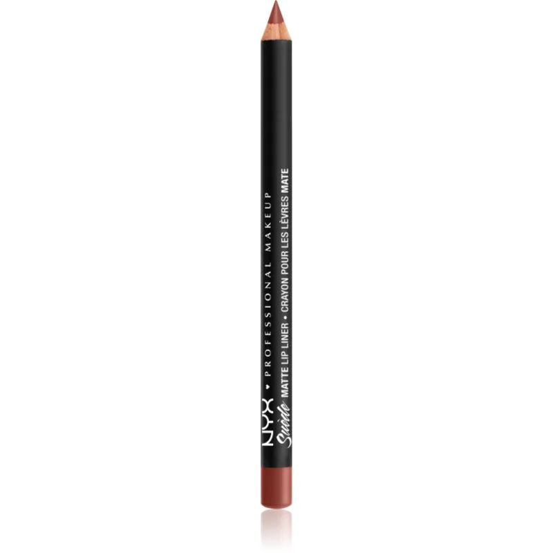NYX Professional Makeup Suede Matte Lip Liner Ματ λάινερ χειλιών απόχρωση 34 Alabama 1 γρ