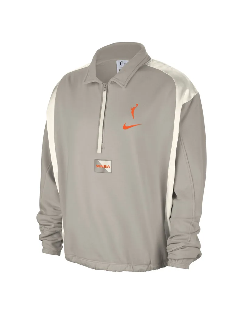 Team 13 Women's Nike WNBA Fleece Top College GreyPhantomBrilliant Πορτοκαλί HF6444009 MBS