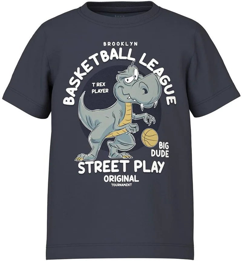 T-SHIRT NAME IT 13227483 NMMVICTOR ΣΚΟΥΡΟ ΜΠΛΕ (116 CM)-(6 ΕΤΩΝ)