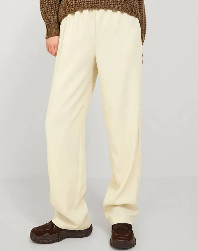 JJXX JXPOPPY REG HW PANT PNT NOOS ΠΑΝΤΕΛΟΝΙ 12200751-Seedpearl Ecru
