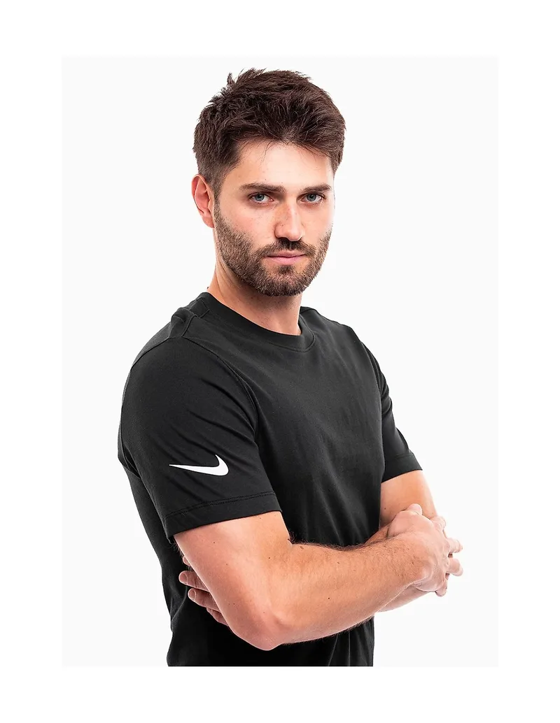 Nike Team Club 20 Αθλητικό Ανδρικό T-shirt Μαύρο Μονόχρωμο CZ0881-010