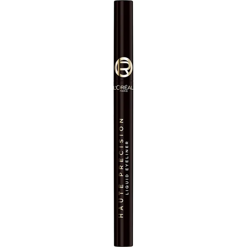 L'Oreal Paris Haute Precision Liquid Eyeliner Αδιάβροχο Μολύβι Ματιών σε Υγρή Μορφή για Έντονο Χρώμα & Ακριβείς Γραμμές με Διάρκεια Έως & 24 Ώρες, 1 Τεμάχιο - 020 Brown Leather