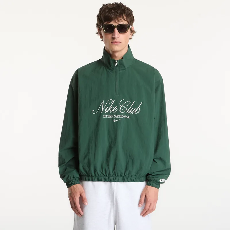 Μπουφάν Nike Sportswear Club Men's 1/2 Zip Jacket Fir/ Phantom/ Phantom XL