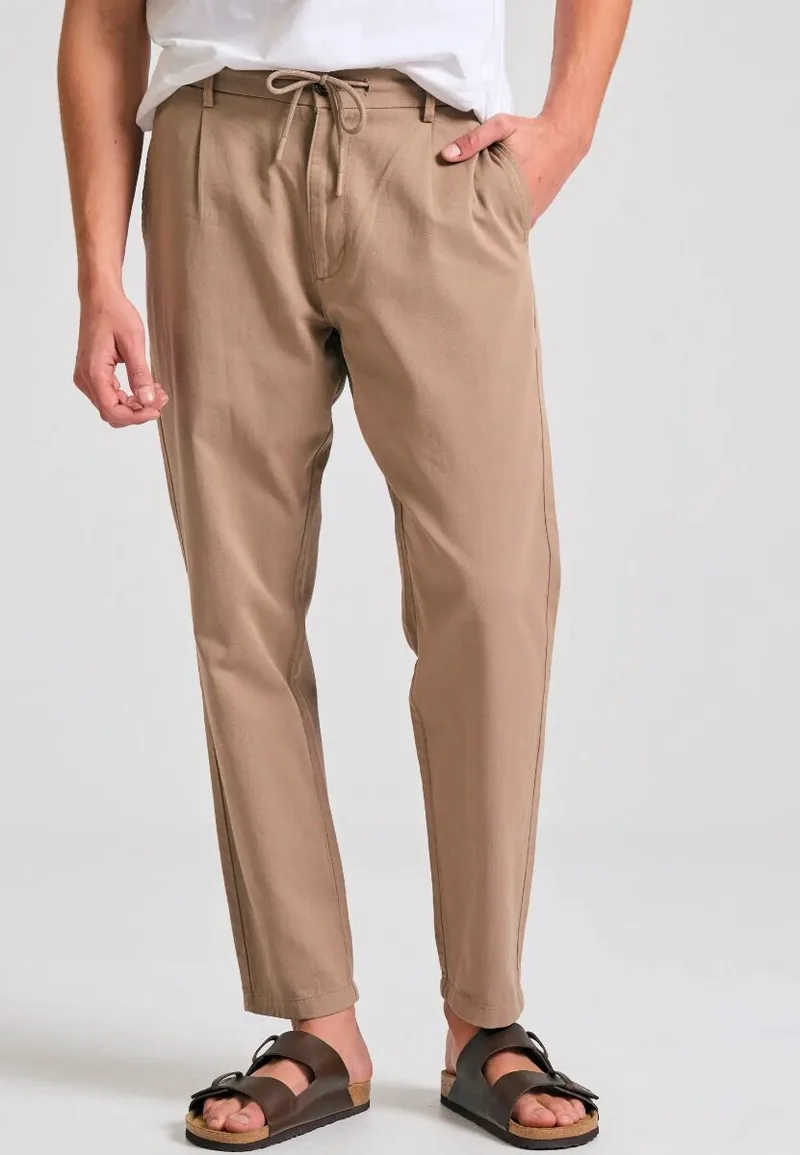 Funky Buddha Ανδρικό Comfort fit chino παντελόνι FBM011-014-02 Μπέζ