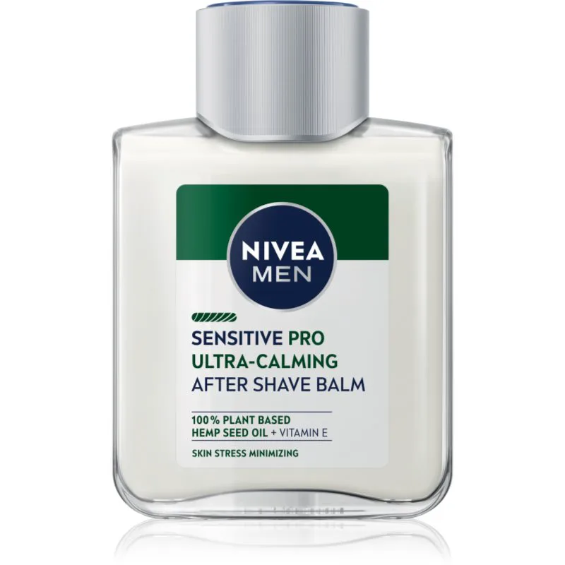 NIVEA MEN Sensitive Hemp βάλσαμο για μετά το ξύρισμα Με λάδι κάνναβης 100 ml