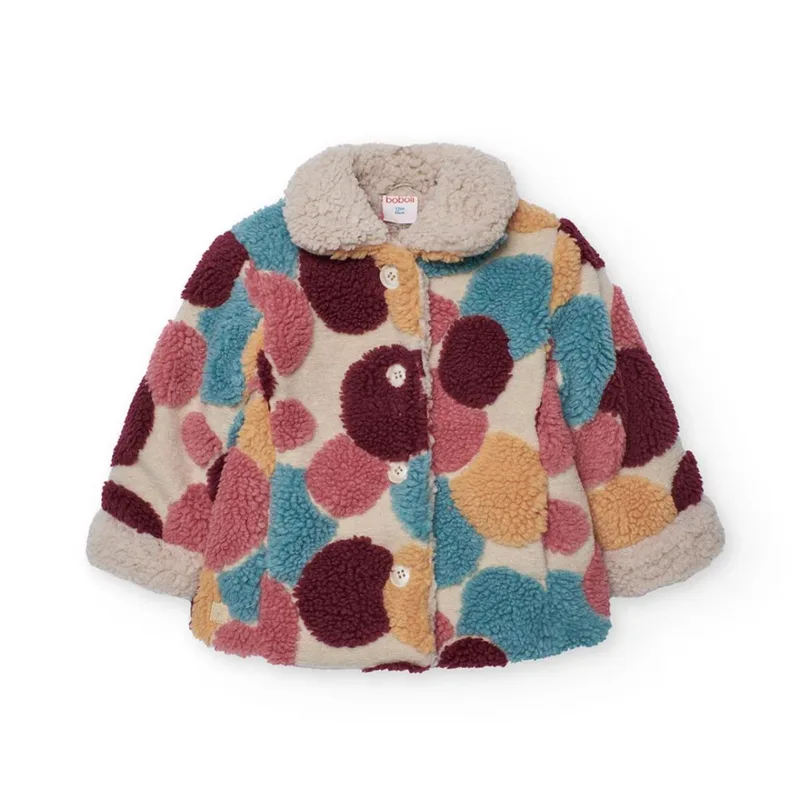 Μπουφάν fleece κορίτσι Boboli-242176-9750-Multicolor