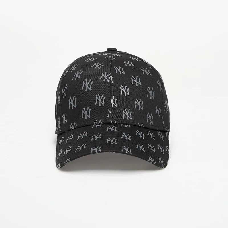 Cap New Era New York Yankees Womens MLB Monogram 9FORTY Adjustable Cap Black Universal