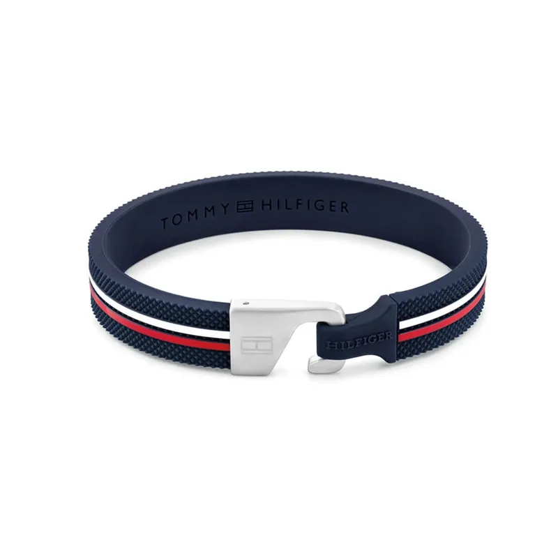 ΤOMMY HILFIGER Ανδρικό Βραχιόλι από Καουτσού Και Ατσάλι 2790606