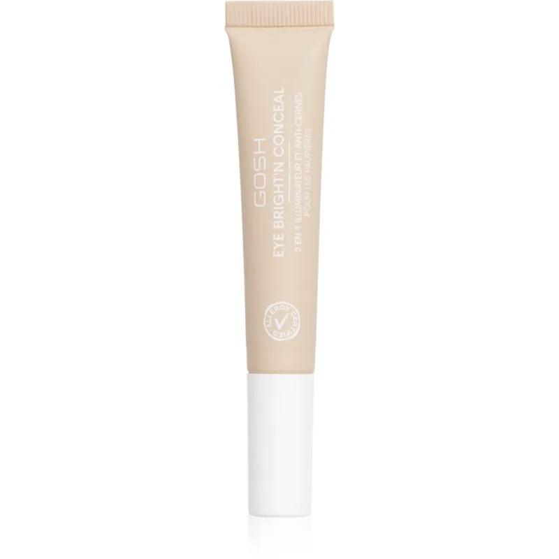 GOSH COPENHAGEN Bright'n Conceal λαμπρυντικός διορθωτής για την αντιμετώπιση μαύρων κύκλων κάτω από τα μάτια απόχρωση Adjusting Skin 12 ml